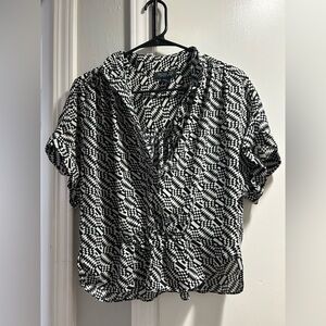 Women’s Small Rachel Zoe Patterned Blouse
